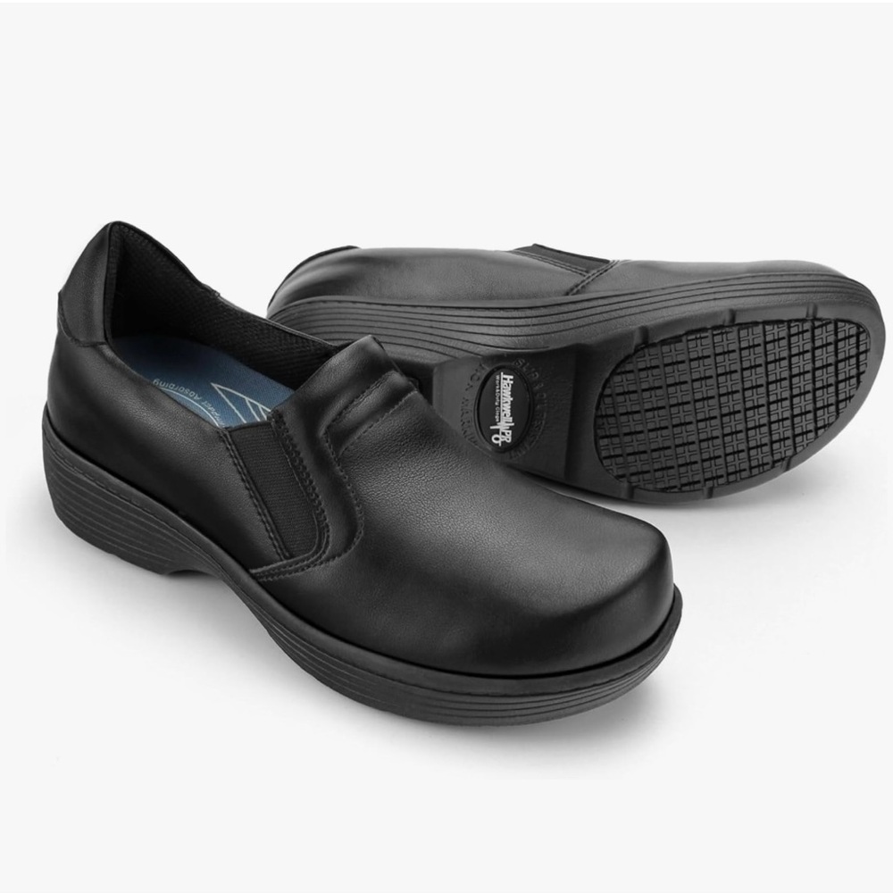 Hawkwell Pro Leather Nurse Clogs/Size 7